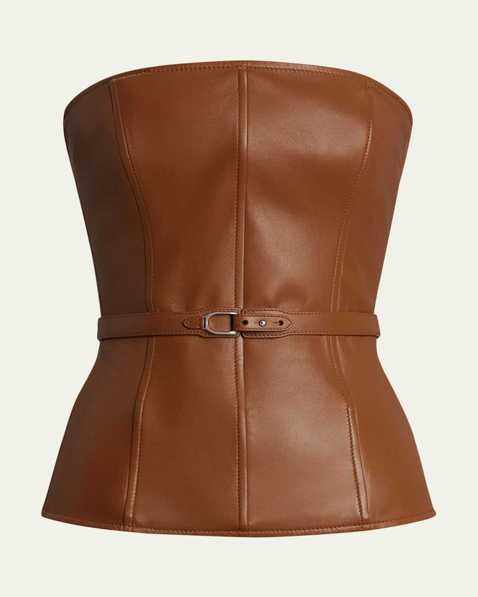 Chelsey Soft Leather Corset